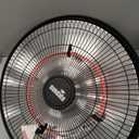 Hanging Heater, 1500W Outdoor Electric Patio Ceiling Heater with Remote Control, Infrared for Courtyard, Garage, Patio, Overheat & Tip-Over Protection, Waterproof, Black