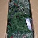 6/7.5/9 FT Artificial Christmas Tree Pre-Lit Hinged Holiday Tree ...