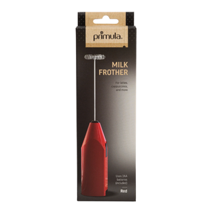 Primula Milk Frother Red