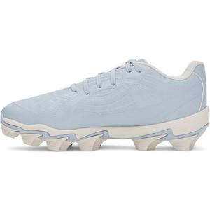 Under Armour Girls' Glyde Sola Rm Jr Softball Cleats (1.5 Little Kid, (453) Blue Calm/White/Blue Calm)