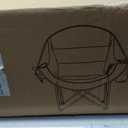 Heated Oversized Camping Chair - Heavy Duty Padded Comfy Warm Outdoor Chair, Single Pack