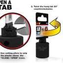 Performance Tool W83243 1/2-Inch Drive Hex Lock Nut Socket, 2-1/2-Inch