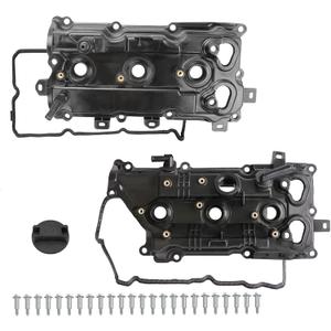 MITZONE Valve Cover Set Left and Right Side Compatible with Nissan Pathfinder Maxima Altima 2015-2024 for Infiniti QX60 2015-2024 3.5L V6