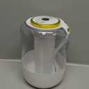 Humidifier with Double Nozzle, 2.2L Humidifiers for Bedroom, 26dB Quiet Dual Spray Cold Mist Humidifier for Plants, Office, and Home Baby Nursery, 3 Gear and Night Light, Easy to Fill & Clean (white)