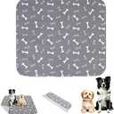 Puppy Pads with Pheromones,Washable Pee Pads for Dogsï¼ŒReusable Pee Pads for Dogs,Waterproof and LeakProof, NonSlip Base Training Pads Suitable for Home, Travel and Dog Cratesï¼ˆGrayï¼ŒS XS