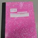 Mead Composition Notebook, 6 Pack, Wide Ruled Paper, 7-1/2" x 9-3/4", 100 Sheets per Comp Book, Assorted Colors (950054-ECM)