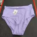 Amazon Essentials Women's High Waist Swim Bottom, Lavender, XXLarge
