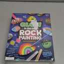 Dan&Darci Kids Rock Painting Kit - Glow in The Dark - Christmas Gifts Arts & Crafts for Boys and Girls Ages 6-12 - Craft Activities Kits - Creative Art Toys for 6, 7, 8, 9, 10, 11 & 12 Year Old Kid