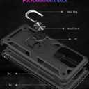 ADDIT S20 Ultra Case, Phone Case for Samsung Galaxy S20 Ultra Case,with Kickstand Ring,Adjustable Stand,Military Grade,Heavy Duty Protection,Shockproof,Anti-Fingerprint,Support Magnet Car Mount,Black