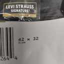 Signature by Levi Strauss & Co. Gold Mens Carpenter Jeans (42W x 32L, Raven)