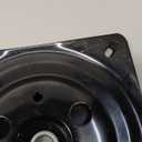 uxcell 2Pcs 6" Bar Stool Swivel Replacement, 360 Rotation Lazy Susan Turntable, Square Semi-Ball Bearing Seat Swivel Base Mount Plate for Recliner Chair or Table, Black (150x1.5mm)