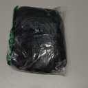 Topcosplay Mens 80s Black Mullet Wigs Male Hair Punk Heavy Metal Rocker Wig