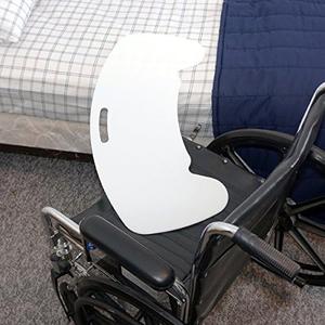 Curved Transfer Board for Safe Patient Transfers, Durable Polyethylene Sliding Board with Flared Ends, Mobility Aid for Wheelchair, Bed, Vehicle and Toileting Transfers