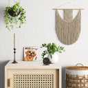 Funny Spring Decorations for Office Farmhouse Spring Wooden Box Sign, Home Decor for Room Desk Table Shelf 5 x 5 Inches