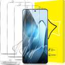 GiiYoon 3 PACK Screen Protector for OnePlus 13 Flexible TPU Film [Support Fingerprint Touch] [HD Full Coverage] [Easy Installation] [Scratch Resistant]