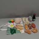 Wooden Play Kitchen Food Set, Kids Kitchen Accessories for Girl Boy 3-6 Years