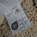 OLANLY Bathroom Rugs 40x32, Extra Soft Absorbent Chenille Bath Rugs, Rubber Backing Quick Dry, Machine Washable Bath Mats for Bathroom Floor, Tub and Shower, Home Decor Accessories, Beige