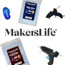 Double Sided Adhesive Tape for Crafts. Repositionable DOTS. (3 Pack)