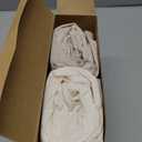 KeaBabies 2-Pack Waterproof Baby Crib Sheets for Boys, Girls - 52x28 Viscose Derived from Bamboo Toddler Bed Sheet Neutral, Fitted Crib Mattress Protector Cover for Baby Bedding, Soft & Gentle(Ecru)