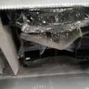 Metal Bed Frame, Full Size Bed Frame with Storage Space, Heavy Duty Sturdy Mattress Foundation, Easy Assembly, No Box Spring Needed, Black, 12 Inch, Full