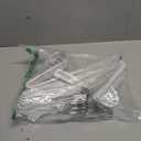 MOPALL Pants Hangers 30 Pack, Non Slip Durable Open Ended Metal Clothes Hangers, Rubber Coated Trouser Hanger Space Saving Convenient for Pants, Jeans, Scarfs and Towels