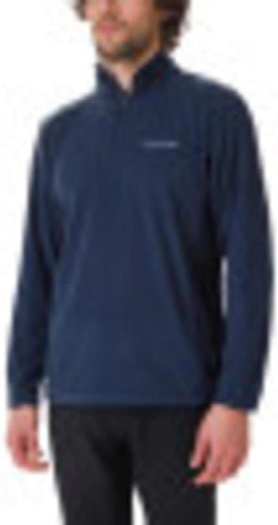 Columbia Mens Klamath Range II Half Zip Fleece Jacket, Collegiate Navy Solid, Small
