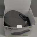 Triple Fusion Back Massager with Stretching, Vibration and Heat, 3-in-1 Electric Lumbar Pillow for Lower Back Tension Relief, Deep Tissue Relaxation Massage for Home, Office, Bed, Sofa, and Car Use (Black-Basic)