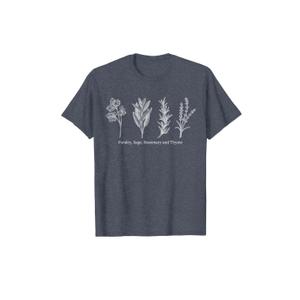 Gardening shirt for women -Parsley, Sage, Rosemary and Thyme T-Shirt L