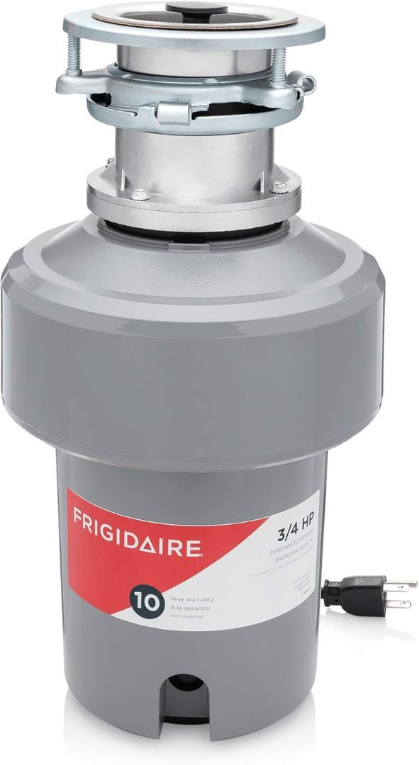 Frigidaire FF75DISPB1 HP Batch Feed Corded Garbage Disposer for Kitchen Sinks