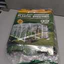 Plastic Sheeting 6 Mil, 8x25 FT, Heavy Duty, Greenhouse Plastic Polyethylene Film, UV Resistant, Tear-Proof, for Garden, Agriculture, Painting, Floor Protection