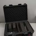 Cases for Handguns, 5 Pistol Case & 21 Magazine Pre-Cut Multiple Pistols Shockproof Waterproof Hard Pistol Cases with Desiccant TSA Approved Travel Case