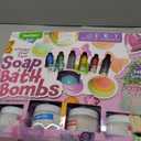 Dan&Darci Soap & Bath Bomb Making Kit for Kids, 3-in-1 Spa Science Kits, Easter Craft Gifts for Girls & Boys Age 6-12 Year Old Girl Crafts: DIY Experiment Toys, Gift for Kid Ages