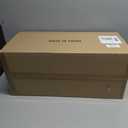 tewei 12.8'' Modern Outdoor Pendant Light, 1-Light Outdoor Hanging Lantern Light, Dusk to Dawn Matte Black Exterior Hanging Porch Light Fixture with Clear Glass, Outdoor Pendant Lights for Entryway