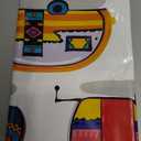 DPLin Camping Tablecloth Waterproof Reusable Picnic Table Cover Happy CamperTablecloth Outdoor Picnic Blanket (Retro Vinyl, 54" X108")