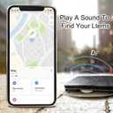 Mini GPS Tracker for Vehicles, Hidden Tracking Device for Vehicles, Car Tracker No Subscription Work with Find My (iOS Only), Vehicle Tracker with Audio for Kids, Dogs, Key, Luggage, Bag (4)