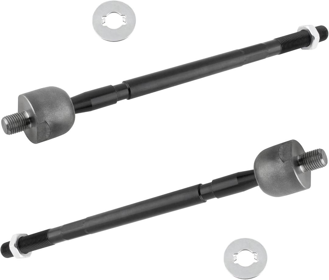 2pcs Front Inner Tie Rod Ends Driver Passenger Side Suspension for Toyota Tacoma 2005 2006 2007 2008 2009 2010 2011 2012 2013 2014 2015 (Base, X-Runner 2WD Models - Not for Pre-Runner) EV800234
