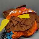 6FT Thanksgiving Inflatable Outdoor Decoration Turkey Inflatable Patio Decoration with Built-in LED Lights, Suitable for Thanksgiving Holiday Party, Patio, Lawn, Garden Winter Decoration