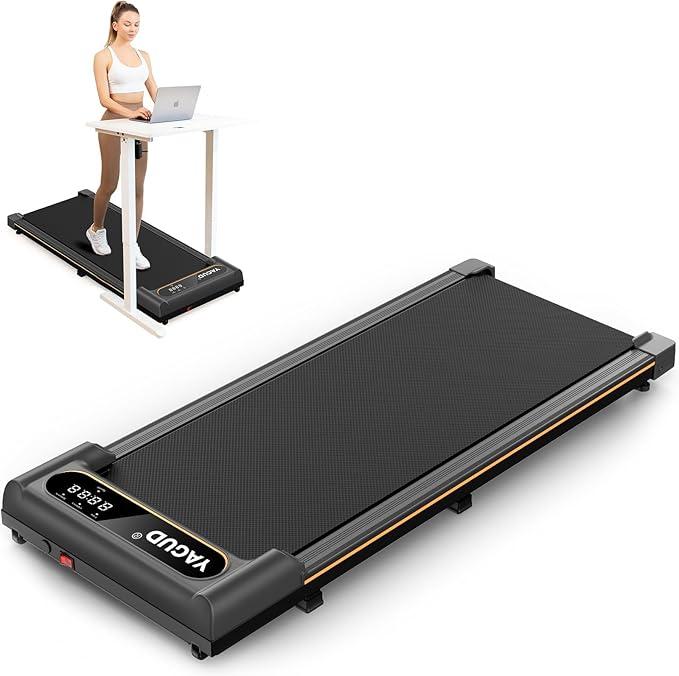 Sperax Walking Treadmill Pad with APP, 3 in 1 Under Desk Treadmill, 400W Low Noise Walking Vibration Pad with Remote Control,Portable Treadmills for Home Office