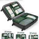 Veken 10 Set Packing Cubes for Travel Essential, Suitcase Organizer Bags in 4 Sizes, Carry-On Luggage Accessories with Large Laundry & Hanging Toiletry Bag, Must-Have for Airplane, Road Trip & Camping