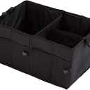 Trunk Organizer for Car, Foldable Storage Bags, Sturdy Trunk Organization for Car Accessories, Tools, 3 Compartments, Automotive Consoles and Organizers
