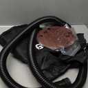 GEVEELIFE Drywall Sander, 880W Popcorn Ceiling Removal Tool, Drywall Sander with Vacuum Dust Collector, 5 Variable Speed 1000-2100RPM, LED Light, Foldable & Extendable Handle, 12 Sanding Discs (Orange)