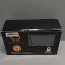 Kochorie 360 Pieces Black Plastic Cutlery Set Disposable Plastic Utensils Heavy Duty Flatware Set Includes 120 Knives 120 Forks 120 Spoons for Party Birthday