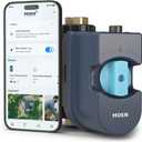Moen Flo 3/4-inch Smart Water Shut Off Valve, Smart Home Water Monitor Leak Detector, Wifi Connected, App Enabled Flow Meter and Shutoff, 900-001