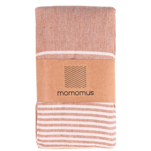 Extra Large Turkish Beach Towel Style – Made of 100% Cotton for Sand-Free Comfort | Oversized Beach Towel – Sand proof Beach Blanket – Big Beach Mat - Outdoor Picnic (Brown, 83x94 in)