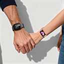 Magnetic Mesh Loop Band Compatible with Apple Watch Band 49mm 46mm 45mm 44mm 42mm 40mm 41mm 38mm Men Women, Stainless Steel Adjustable Metal Strap for iWatch Series 10 9 8 7 6 5 4 3 2 1 Ultra SE