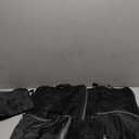 BAGAIL 6 Set Ultralight Compression Packing Cubes Packing Organizer for Travel Accessories Luggage Suitcase Backpack (Jet Black70D)