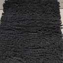 Muddy Mat | Super Absorbent Door Mat Indoor, Microfiber Quick Dry Chenille Entryway Rug, Non-Slip Front Door Mat, Indoor Mats for Entryway, Machine Washable Pet Rug, Black 24"x36"