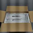 2 Pack Under Sink Organizer with Smooth Ball Bearing Slides,2-Tier Pull Out Cabinet Storage,Slide Out Drawers for Bathroom&Kitchen,Under Sink Shelf,Rust-resistant Coating,Height Adjustable (2 Pack-14.5"Dx12.8"-16.9"H, White)