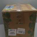 LE TAUCI 12 Inch Pots for Plants, Ceramic Large Planters for Indoor Plants, Indoor Plant Pots for Home Garden Patio Office, Planter Pots with Drainage Hole and Rubber Plug, Neutral Gray