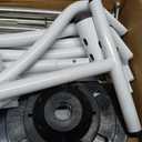 Dual Vertical/Horizontal Pool Filter Cleaner Stand Tool - Boosts Cleaning Speed, Universal Fit for 3", 4", 6" Filter Cartridges